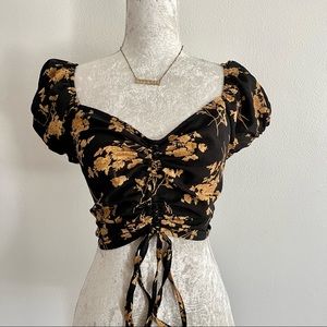 Floral Crop Top